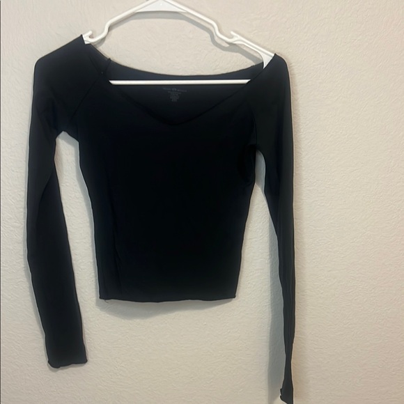 Brandy Melville Tops - Brandy Melville Black Long Sleeve Tee